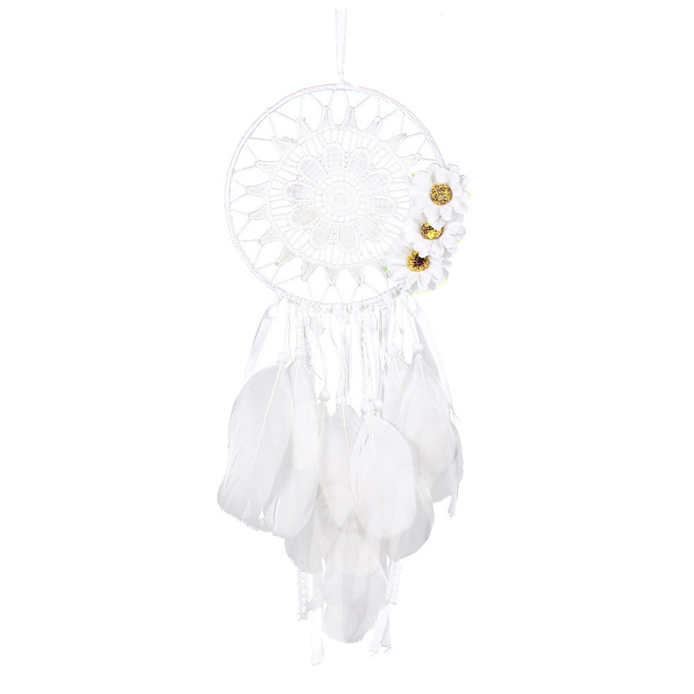Feather Dreamcatcher Handmade Flower Wind Chimes Wall Ornament Room Decor, 501 Original
Feather Dreamcatcher Handmade Flower Wind Chimes Wall Ornament Room Decor, 501 Original