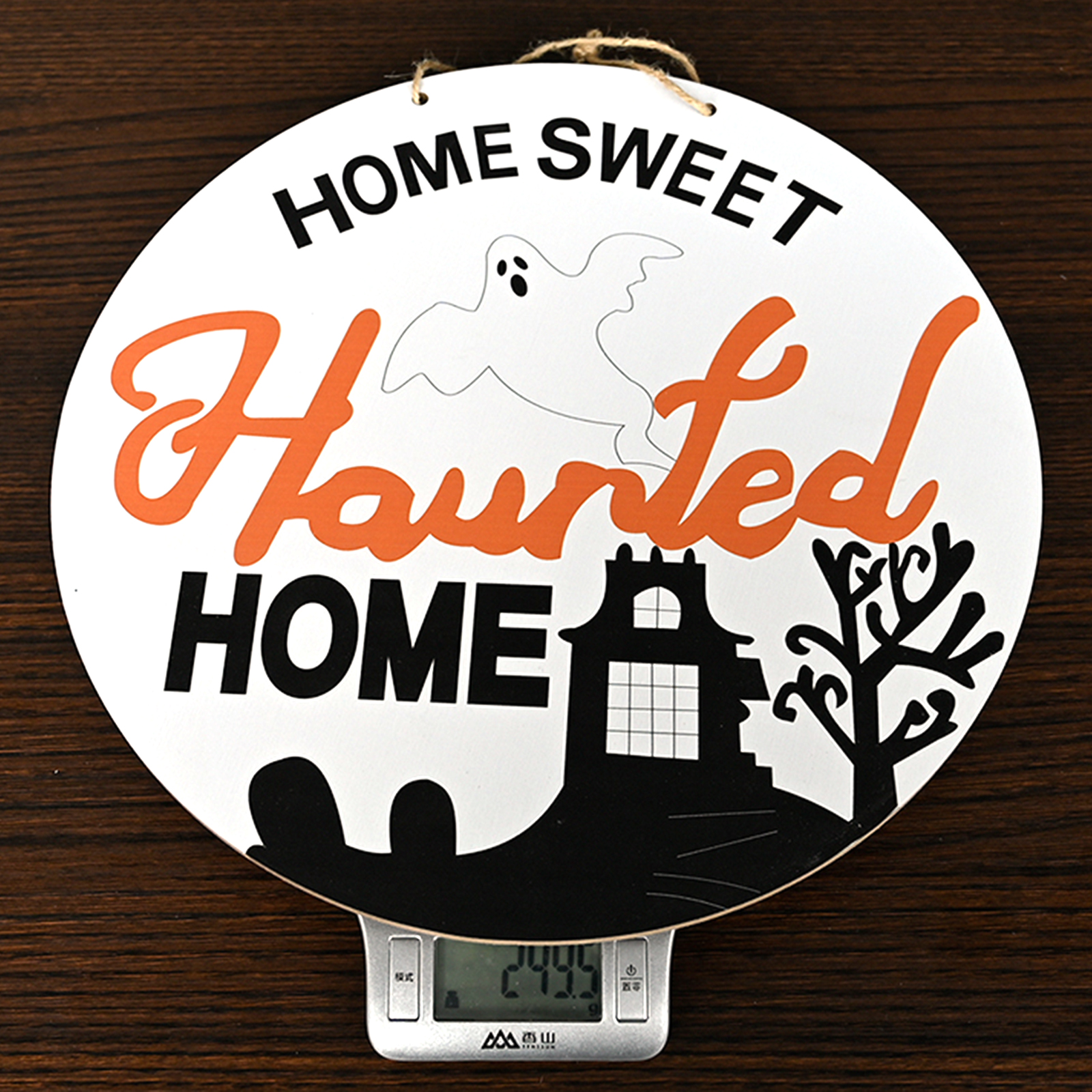 Round Spider Ghost Welcome Hanging Sign Wooden Halloween Day Door Decor, 501 Original
Round Spider Ghost Welcome Hanging Sign Wooden Halloween Day Door Decor, 501 Original