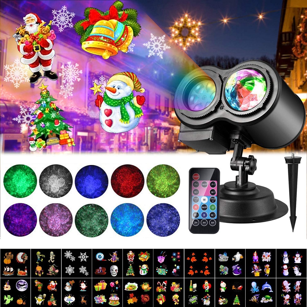 Double Tube Christmas Halloween Projection Outdoor Waterproof Lawn Light, 501 Original
Double Tube Christmas Halloween Projection Outdoor Waterproof Lawn Light, 501 Original