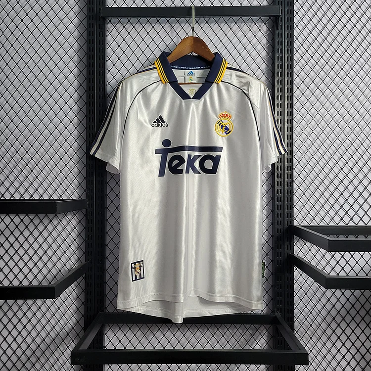 Retro 1998-00 Real Madrid home raul Football jersey retro