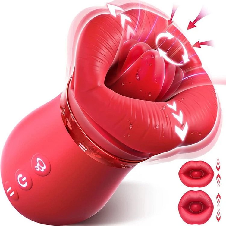 pornhint Pornhint Sucking Vibrator Oral Clit Licking Tongue G-Spot Dildo Sex Toys-For Women Nipple Toy