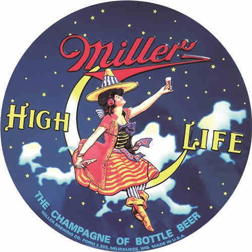 Girl - Round Shape Tin Signs/Wooden Signs - 30*30CM