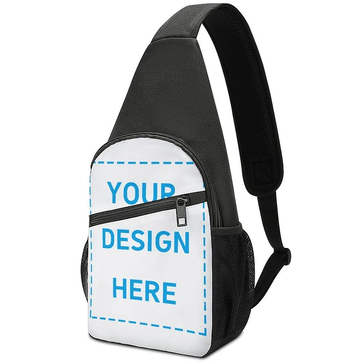 Personalized Sling Chest Crossbody Bag