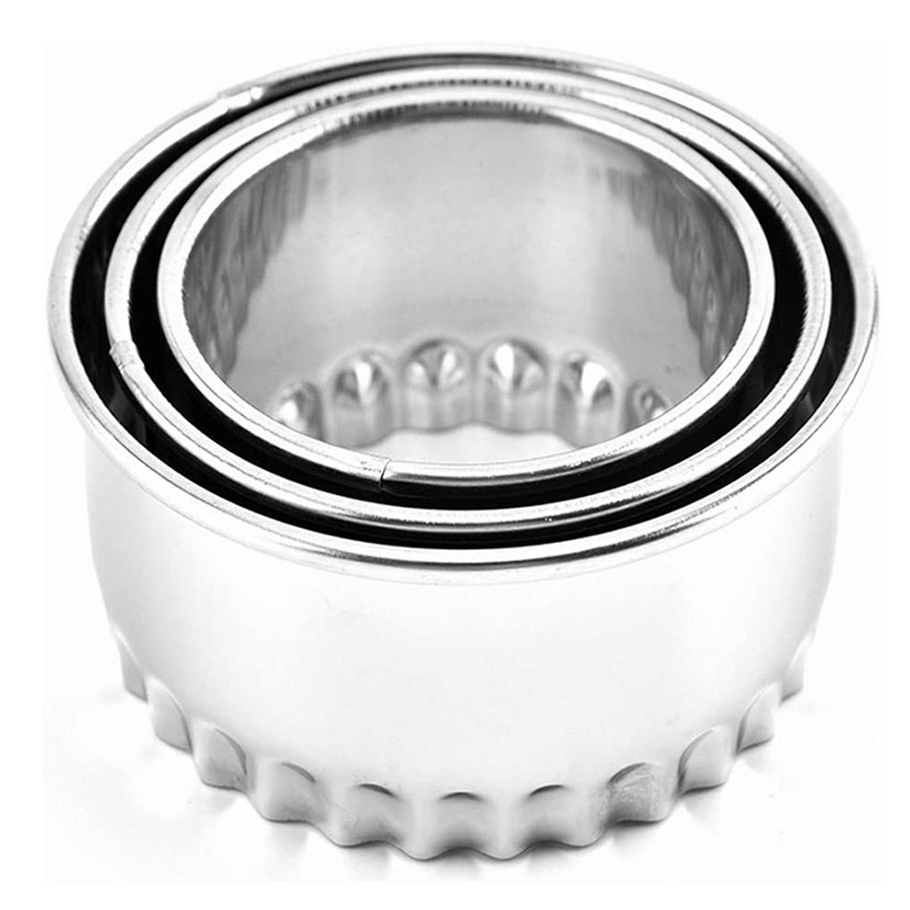 3Sets Stainless Steel Round Dumplings Mold Maker Cookie Cake Pastry Gadget, 501 Original
3Sets Stainless Steel Round Dumplings Mold Maker Cookie Cake Pastry Gadget, 501 Original