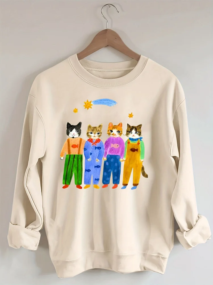 Pussycat In Sunny Skies Sweatshirt socialshop