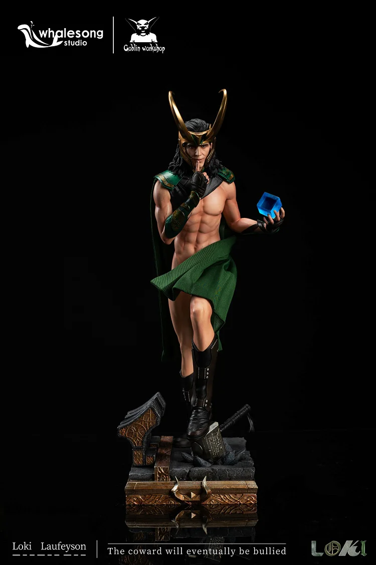 PRE-ORDER WhaleSong Studio & Goblin Workshop The Avengers Loki 1/6 Statue Adult 18+
