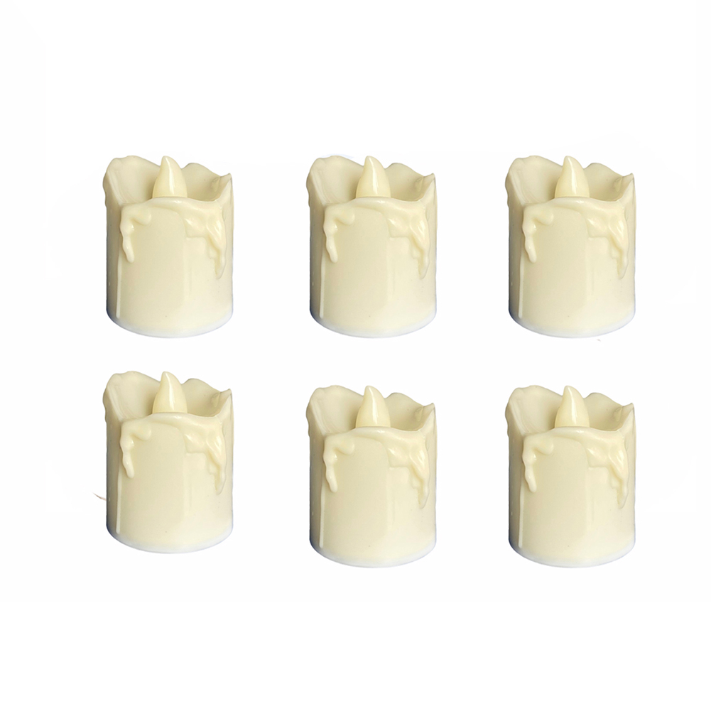 6pcs LED Candle Light Flameless Simulation Melting Candle Atmosphere Lamp, 501 Original
6pcs LED Candle Light Flameless Simulation Melting Candle Atmosphere Lamp, 501 Original