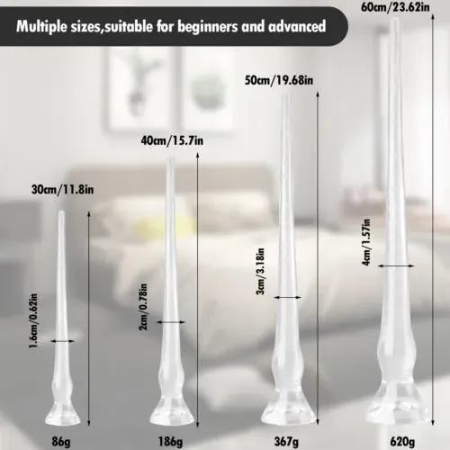 pornhint Pornhint Extra Long Butt Anal Plug Suction Cup Dildo Dong for Women Men Sex Toys Flexible