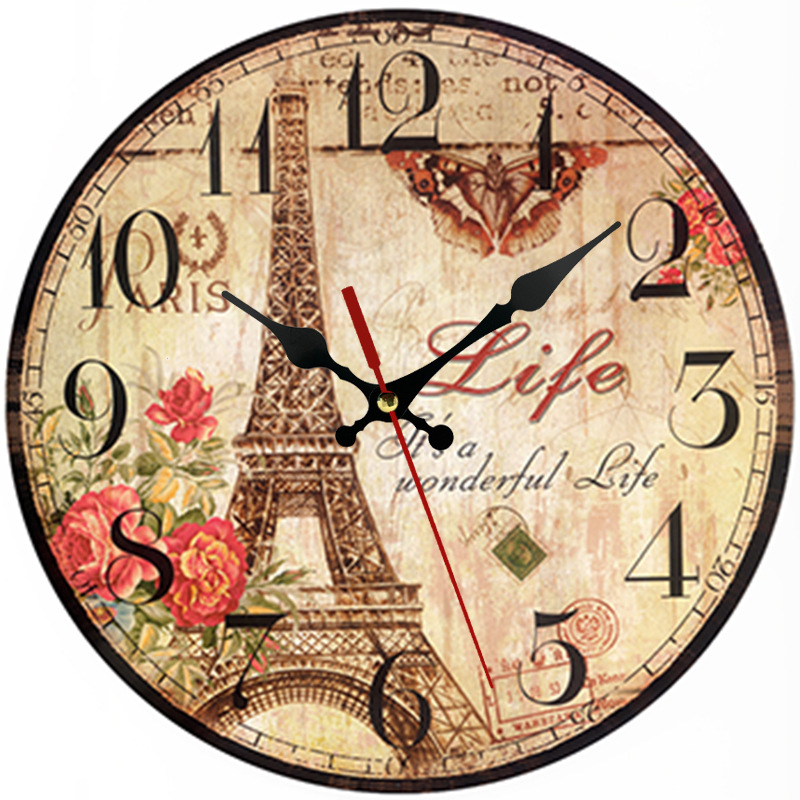 Pennzoil Safe Lubrication Wooden Wall Clock 30*30cm