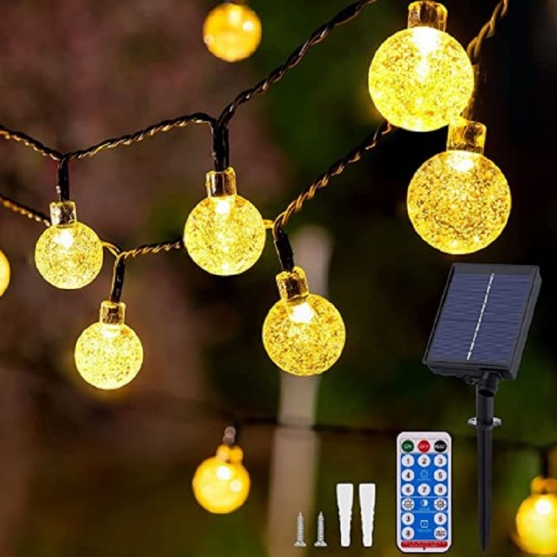 LED solar bubble string-String Light, Warm white -2.4cm bubble ball - solar 8 mode meters 11 meters 60 lights, 501 Original
LED solar bubble string-String Light, Warm white -2.4cm bubble ball - solar 8 mode meters 11 meters 60 lights, 501 Original
