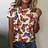 Efenbei Women T-Shirts Fashion 3d Butterfly Print Tshirt For Ladies Casual Streetwear Short Sleeves Tops Female Clothing Tees Camisetas