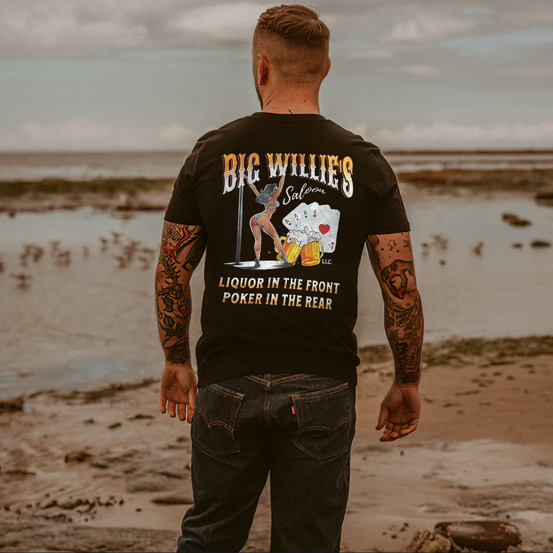 Big Willie's Printed Men's T-shirt - Devcarry