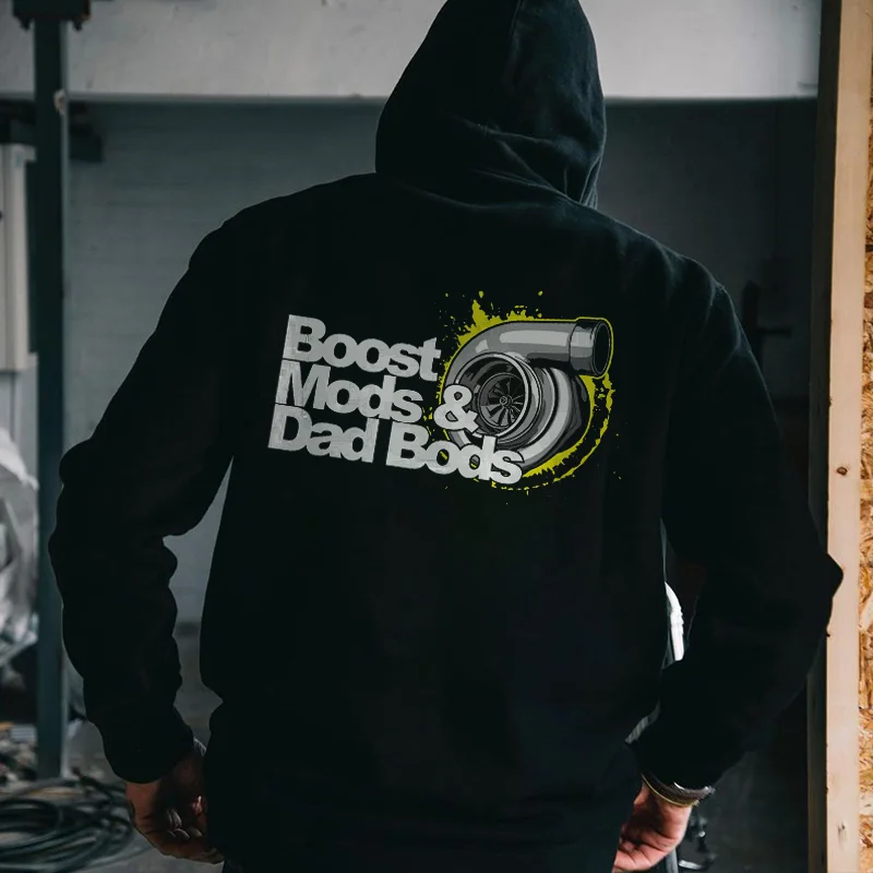 Boost Mods & Dad Bods Hoodie - Devcarry