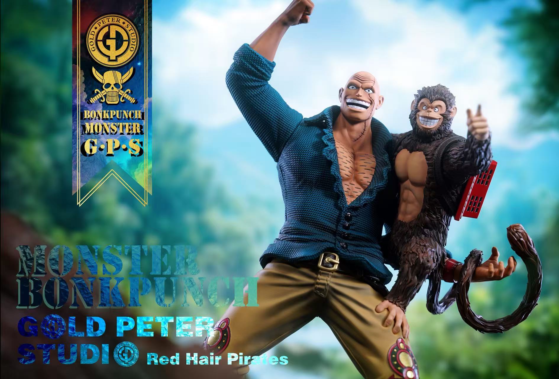 Gold Peter Studio - One Piece Red Hair Pirates Bonk Punch X