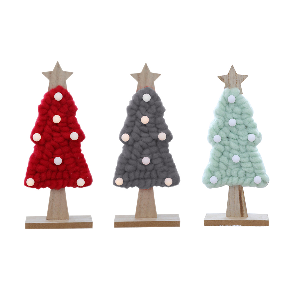 32x13cm Wool Mini Christmas Tree with Light for Xmas Home Table Decoration, Red, 501 Original
32x13cm Wool Mini Christmas Tree with Light for Xmas Home Table Decoration, Red, 501 Original