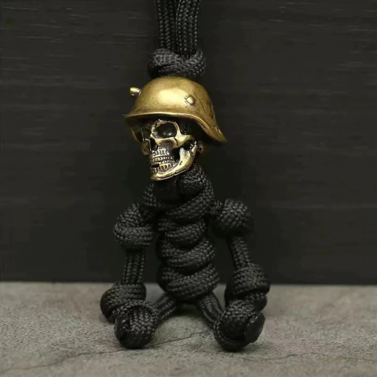 2022 Hot Sale 50% off-Skeleton Soldier Paracord Keychain