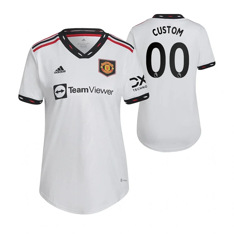 Women's Manchester United Away Shirt Kit 2022-2023 ( Printing Your Name )