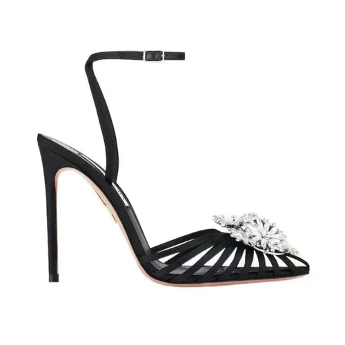 Women's Shoes Diamond High Heel Back Empty Strap Sandals