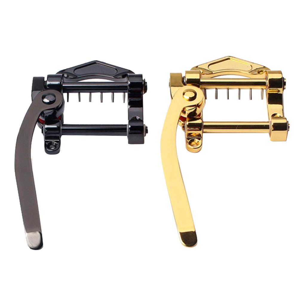 Vibrato Jazz Tailpiece Tremolo Bridge for Tele SG LP ETC Electric Guitar, Yellow, 501 Original
Vibrato Jazz Tailpiece Tremolo Bridge for Tele SG LP ETC Electric Guitar, Yellow, 501 Original
