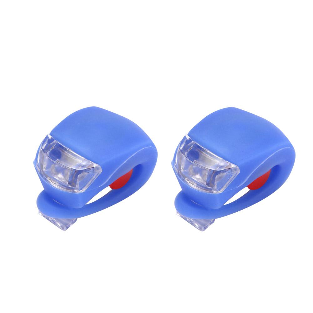 2pcs Silicone Bike LED Light Waterproof Bicycle Handlebar Flashlight (Blue, 501 Original
2pcs Silicone Bike LED Light Waterproof Bicycle Handlebar Flashlight (Blue, 501 Original