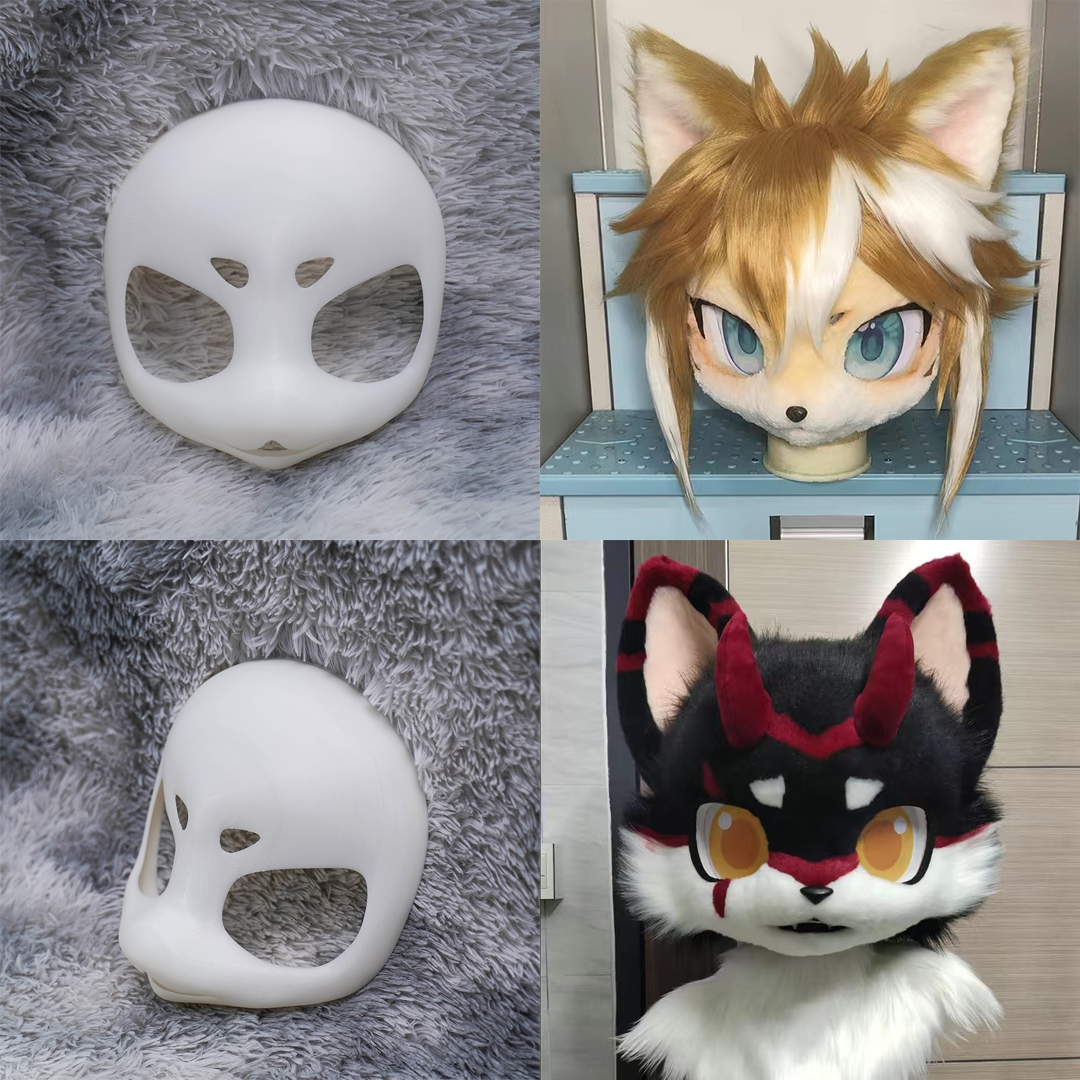 Canine Fursuit hot Head Base