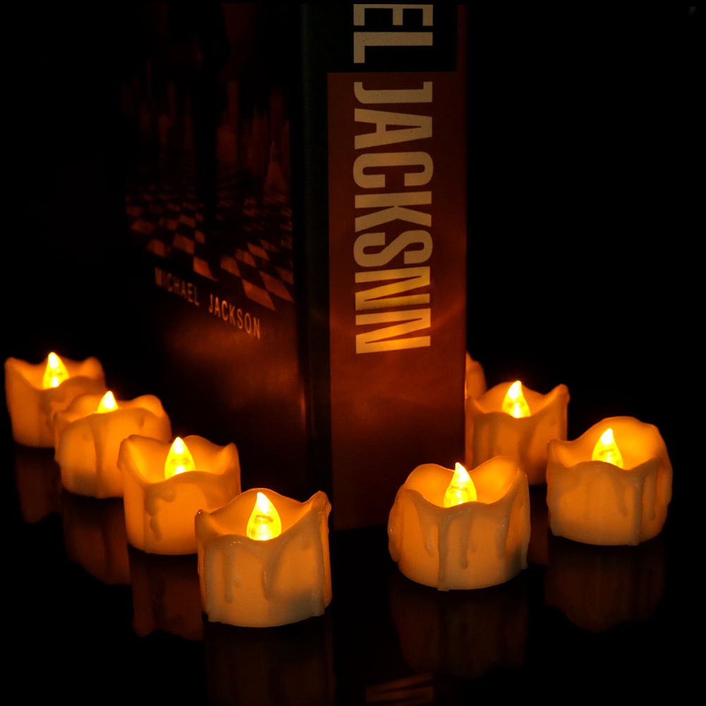 12pcs LED Timing Flameless Candle Lights Flickering Wedding Party Tealight, 501 Original
12pcs LED Timing Flameless Candle Lights Flickering Wedding Party Tealight, 501 Original