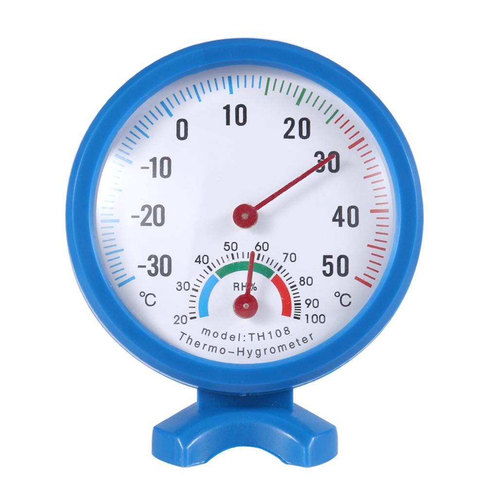 Round Clock Shaped Indoor Outdoor Hygrometer Humidity Thermometer, Blue, 501 Original
Round Clock Shaped Indoor Outdoor Hygrometer Humidity Thermometer, Blue, 501 Original