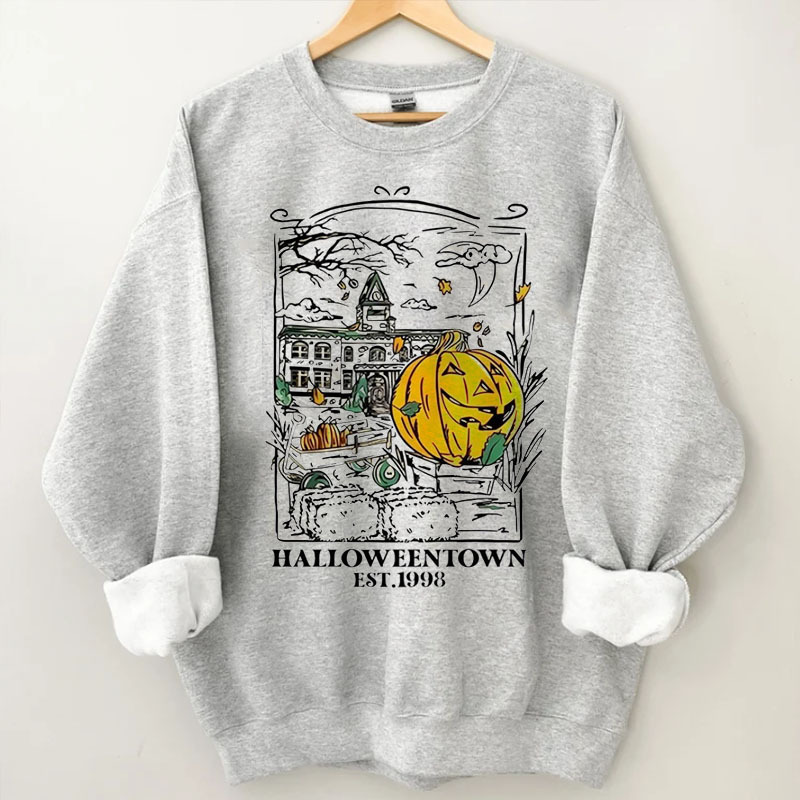 Halloweentown Printed Sweatshirt