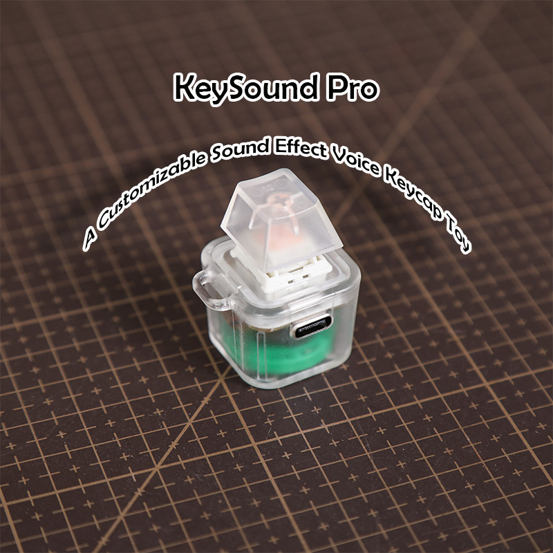 KeySound Pro – A Customizable Sound Effect Voice Keycap Toy