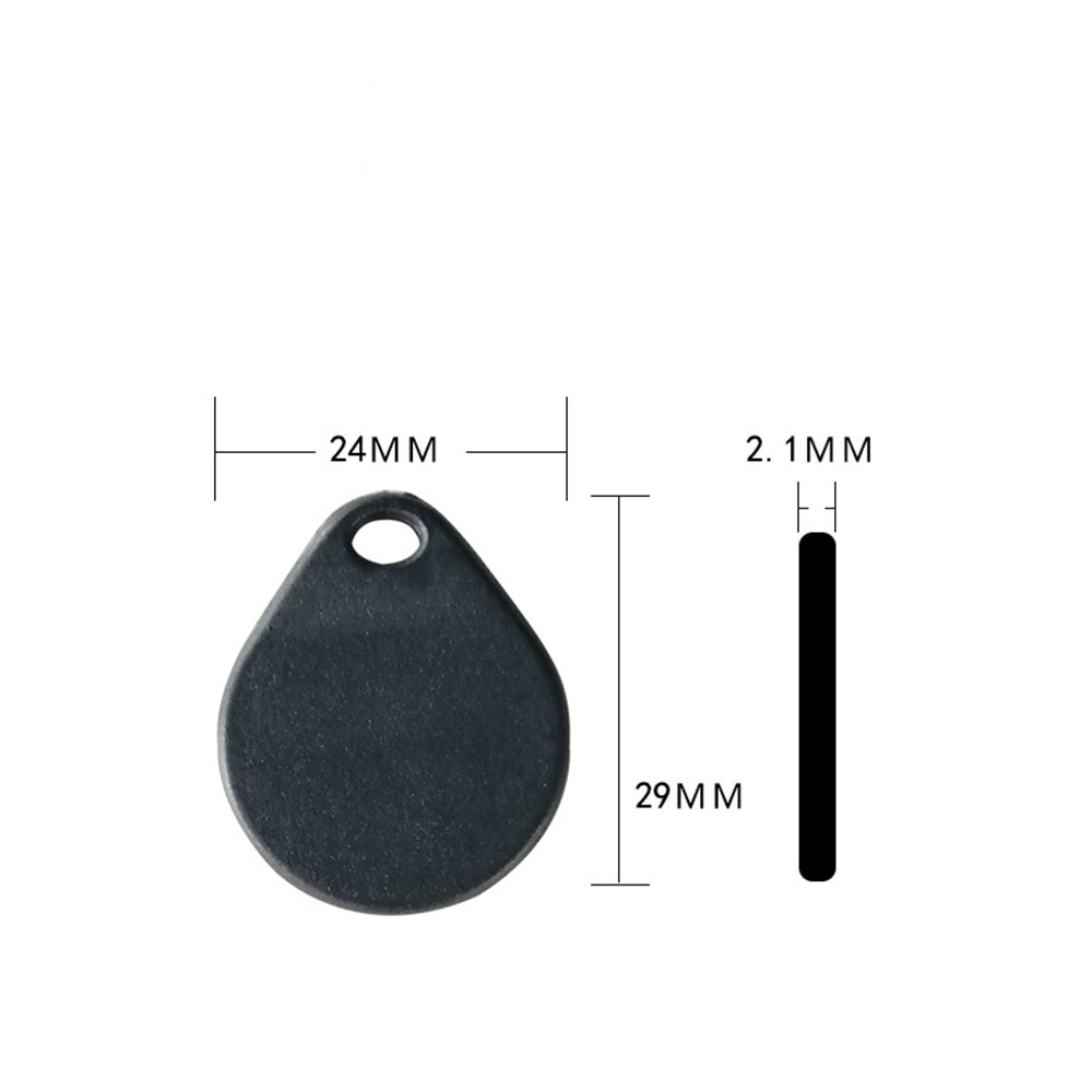 High Temperature 24*29mm ISO11784/785 125KHz TK4100 RFID Laundry Tag For Washing
