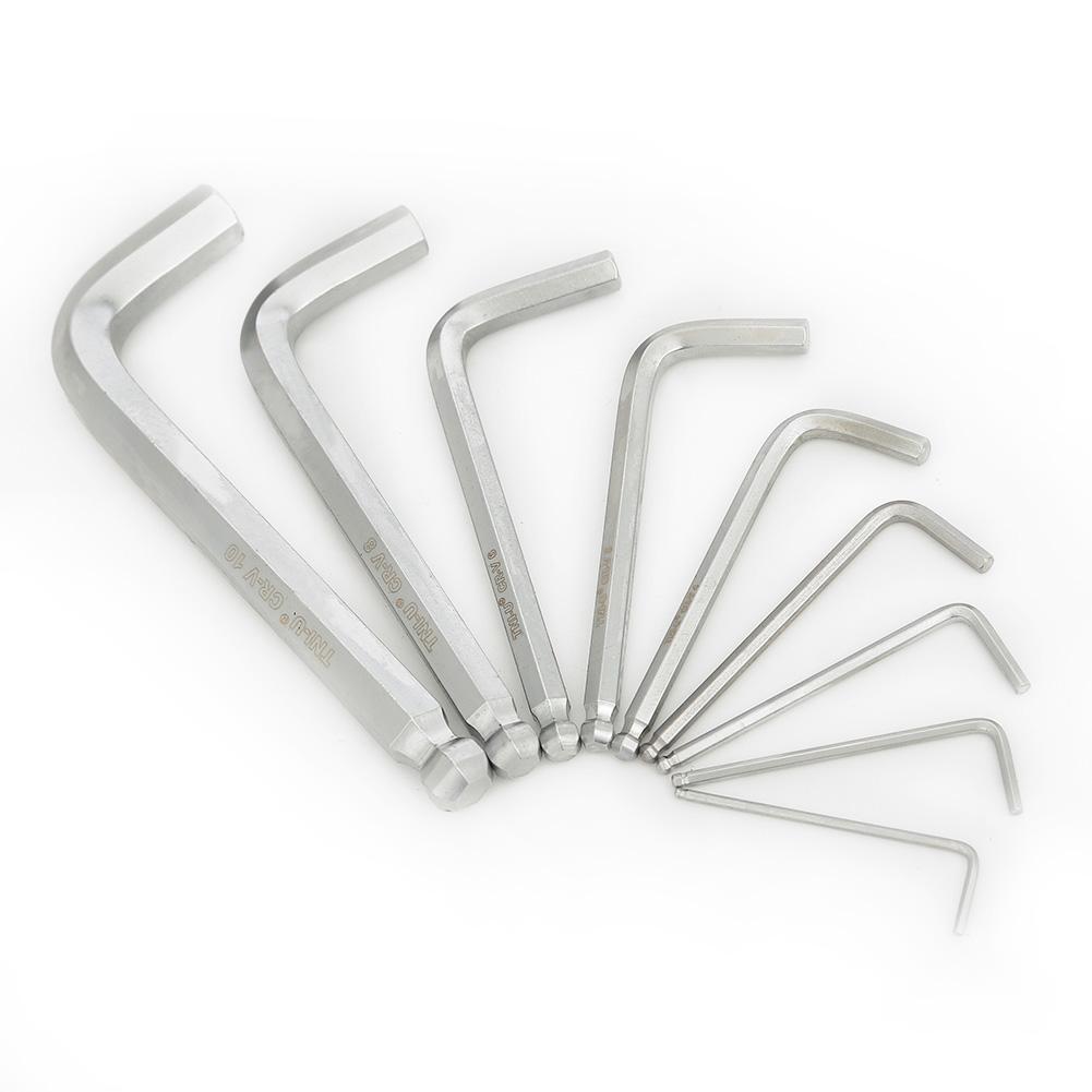 9pcs/set Inner Hex Allen Wrench Set Cr-V Ball Head Spanner Repair Tool Kit, 501 Original
9pcs/set Inner Hex Allen Wrench Set Cr-V Ball Head Spanner Repair Tool Kit, 501 Original