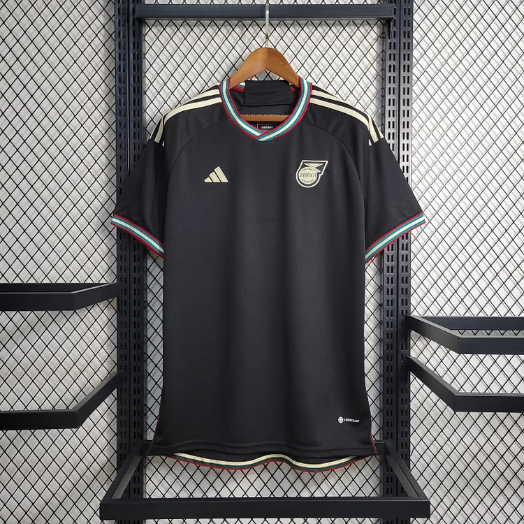 Jamaica Away Shirt Kit 2023-2024 - Black