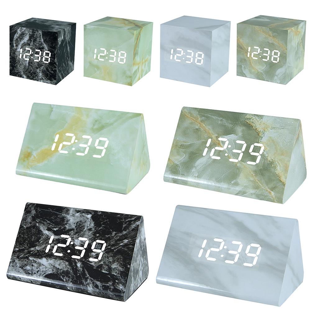 Marbling Intelligent Induction Sound Control Alarm Clock USB Timer Calendar, Black, 501 Original
Marbling Intelligent Induction Sound Control Alarm Clock USB Timer Calendar, Black, 501 Original