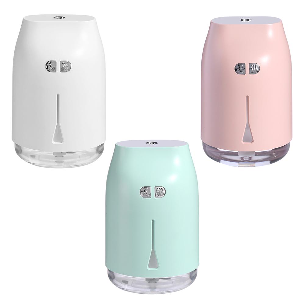 240mL Ultrasonic Air Humidifier USB Aromatherapy Essential Oil Diffuser, White, 501 Original
240mL Ultrasonic Air Humidifier USB Aromatherapy Essential Oil Diffuser, White, 501 Original