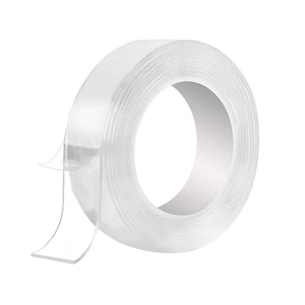 Nano Seamless Adhesive Transparent Tape Washable Double-Sided Sticker (5m), 501 Original
Nano Seamless Adhesive Transparent Tape Washable Double-Sided Sticker (5m), 501 Original