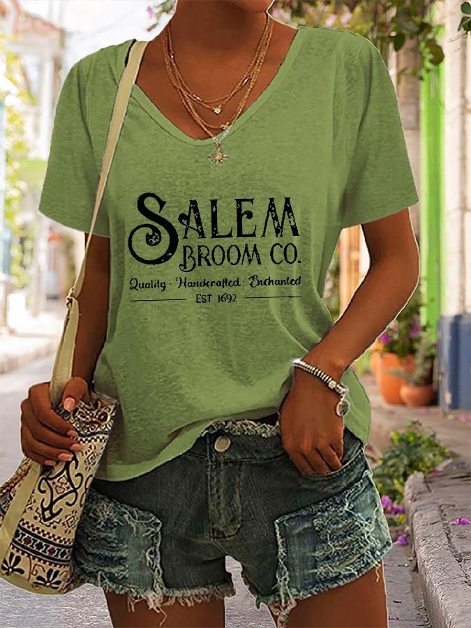 Fashion Print Short Sleeve T-Shirt socialshop