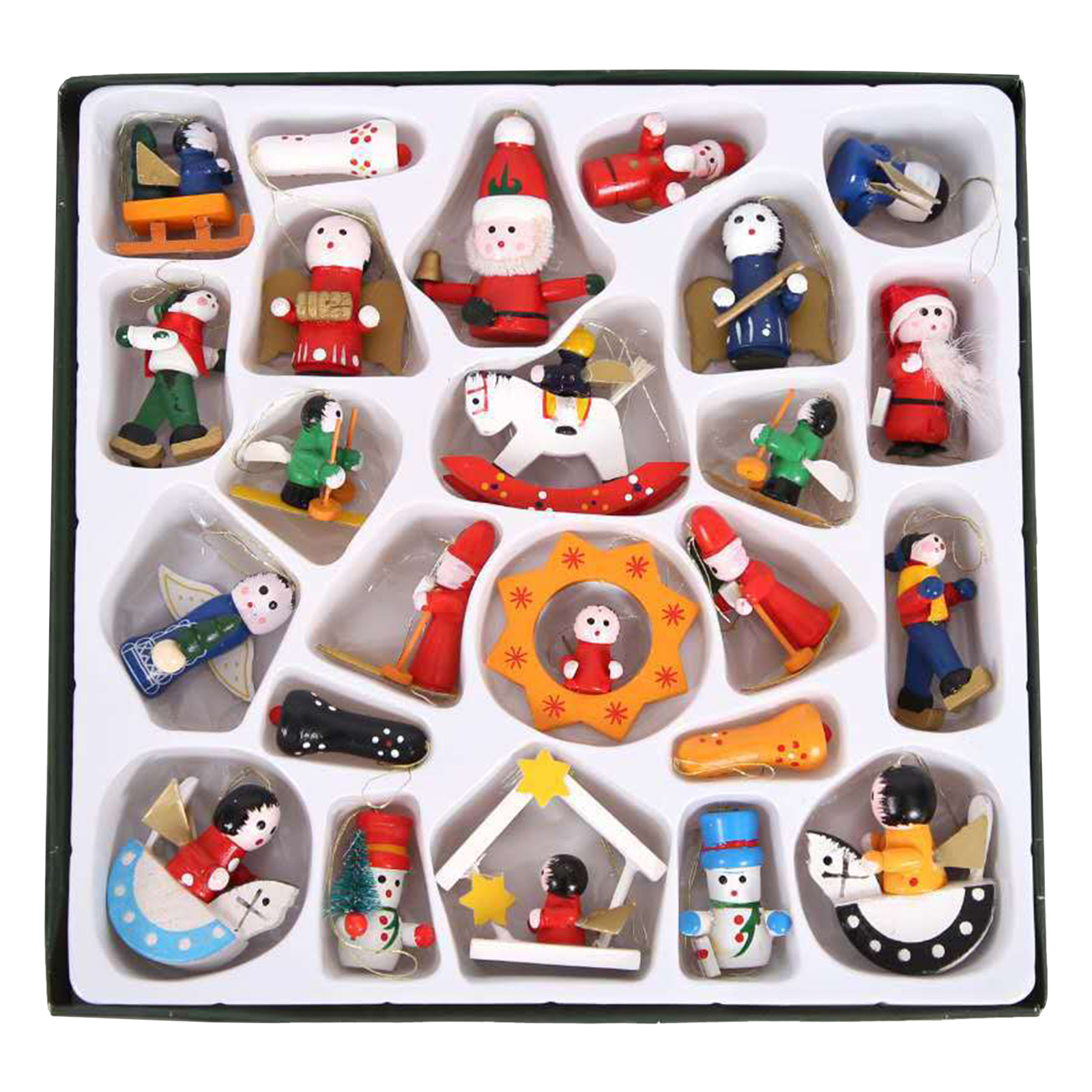 24pcs Christmas Trees Ornaments DIY Holiday Decor Christmas Gift Children, 501 Original
24pcs Christmas Trees Ornaments DIY Holiday Decor Christmas Gift Children, 501 Original