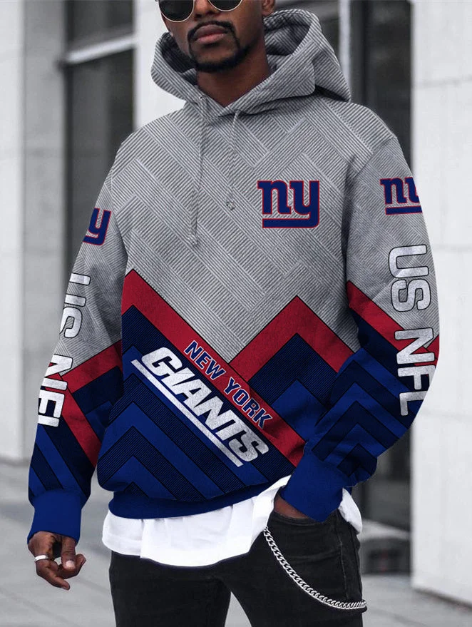 New York Giants
3D Printed Hooded Pocket Pullover Hoodie
