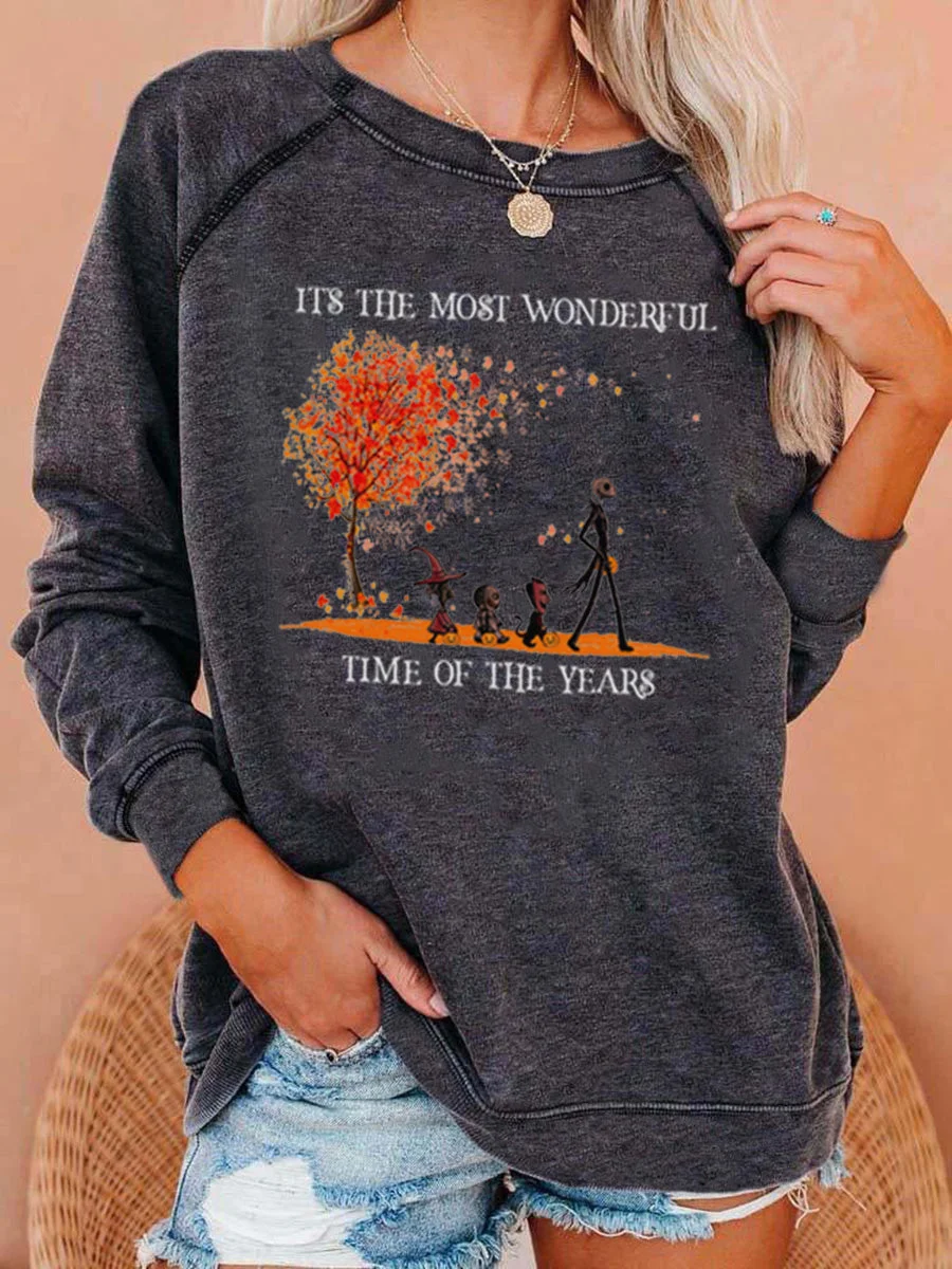 Halloween It’s The Most Wonderful Time Of The Year Sweatshirt