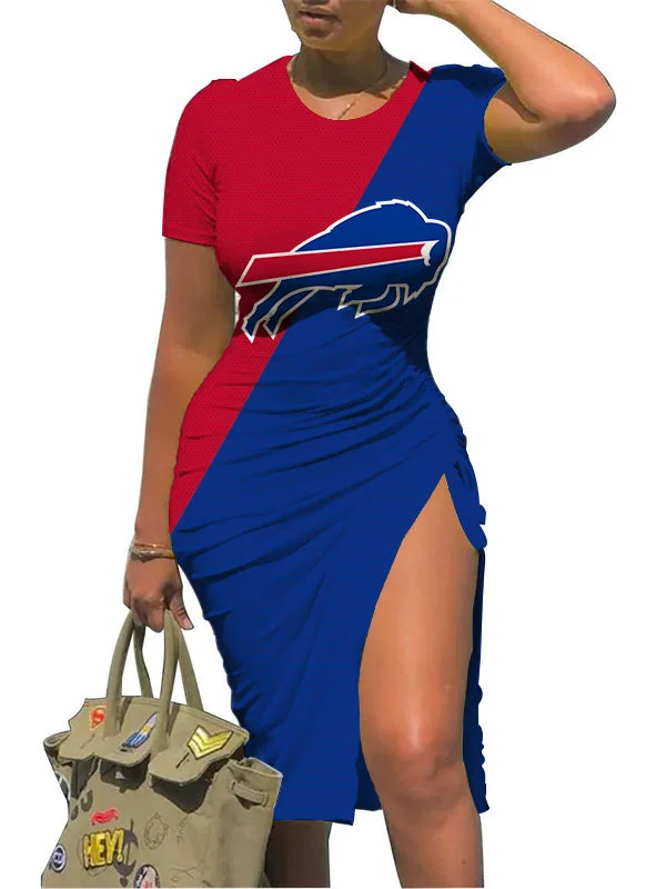 Buffalo Bills
Women's Slit Bodycon Dress