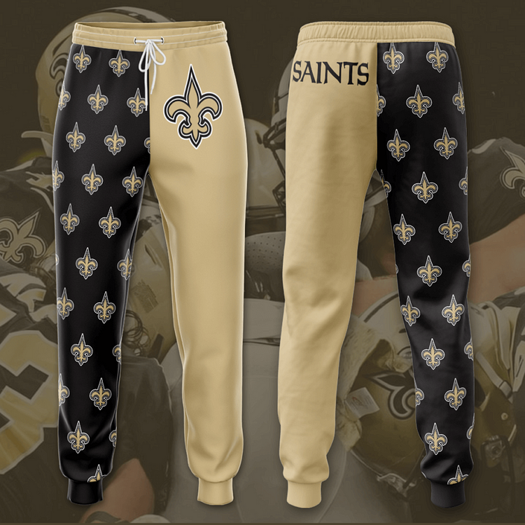 New Orleans Saints 3D Printed pocket Sweatpant