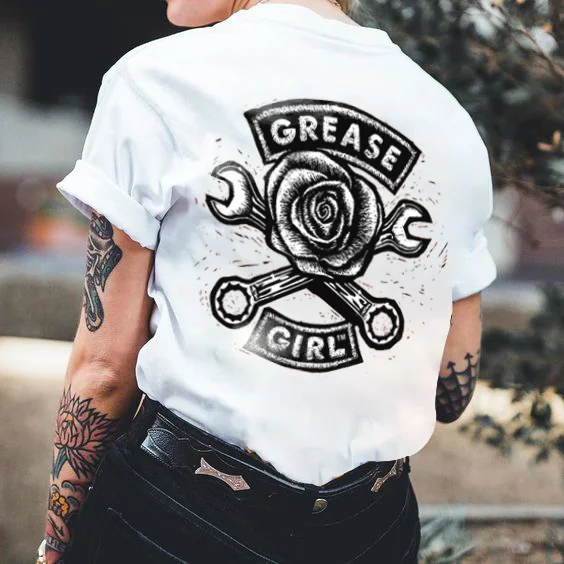 Grease Girl T-shirt - Devcarry