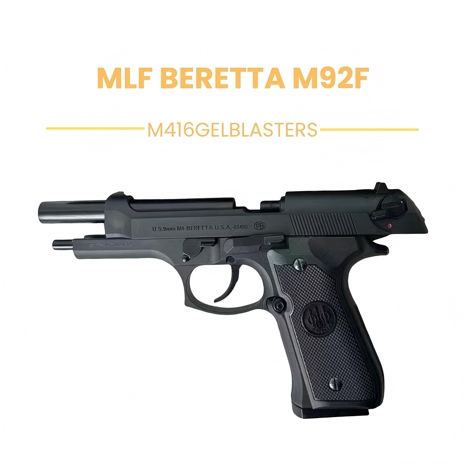MLF Beretta M92F Electric Gel Blaster - Realistic Firing Action