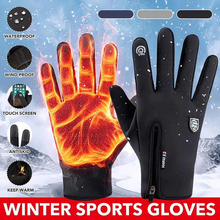 Waterproof Touch Screen Warm Gloves