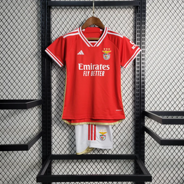 Benfica Home Shirt Kids & Junior Minikit 2023-2024