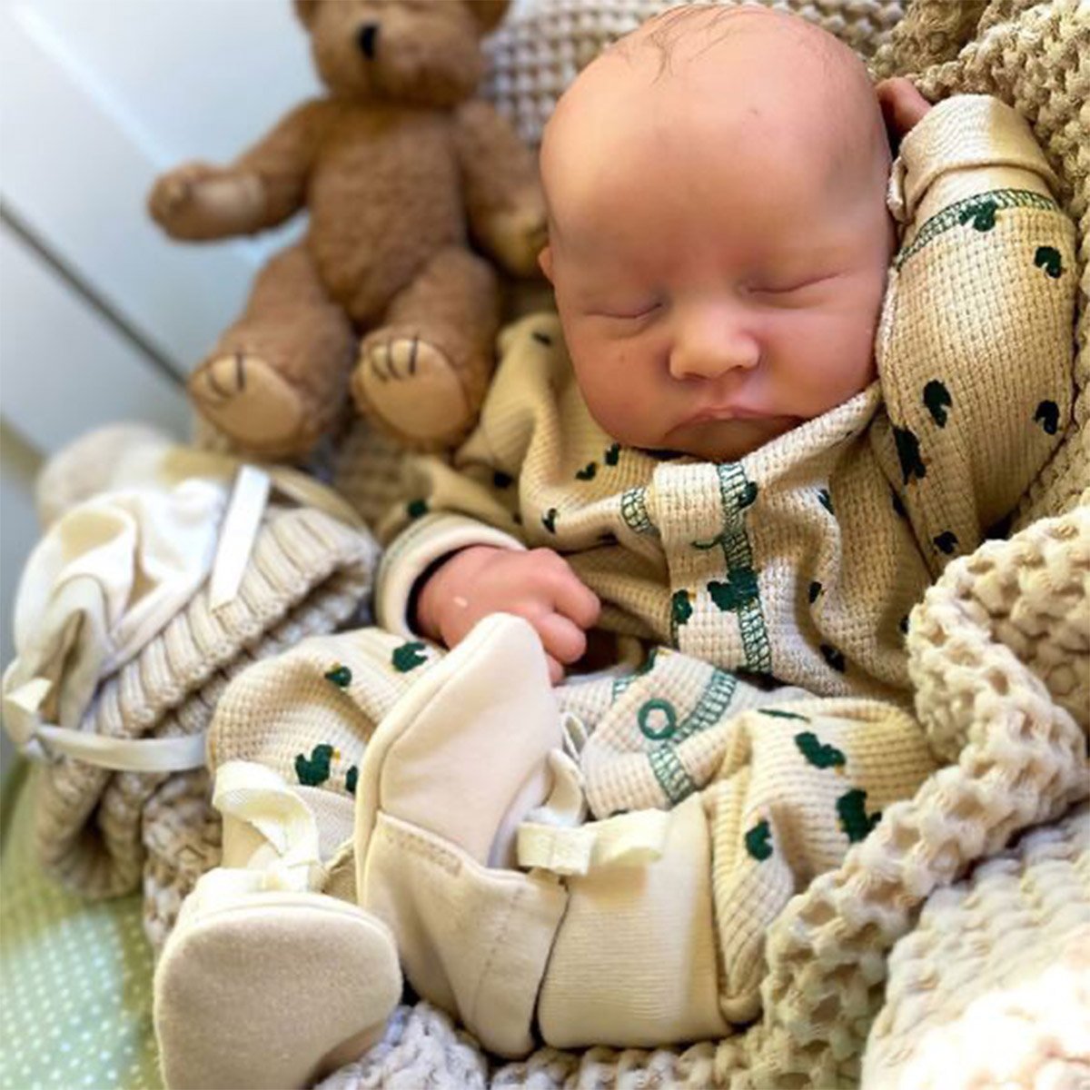 [🔊heartbeat Sound And Breath💝] 20'' Truly Lifelike Reborn Baby Boy 