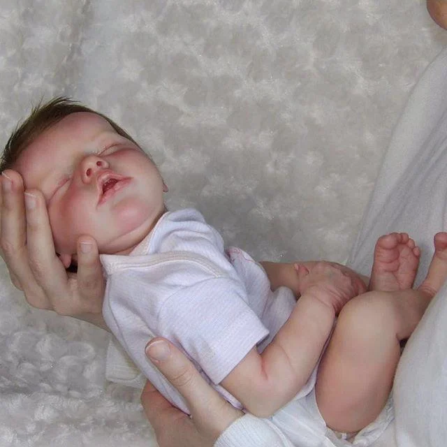12"&17" Extremely Flexible Silicone Reborn Baby Doll Vivid Handmade Work Girl Dylan For Age 3+ By Dollreborns®