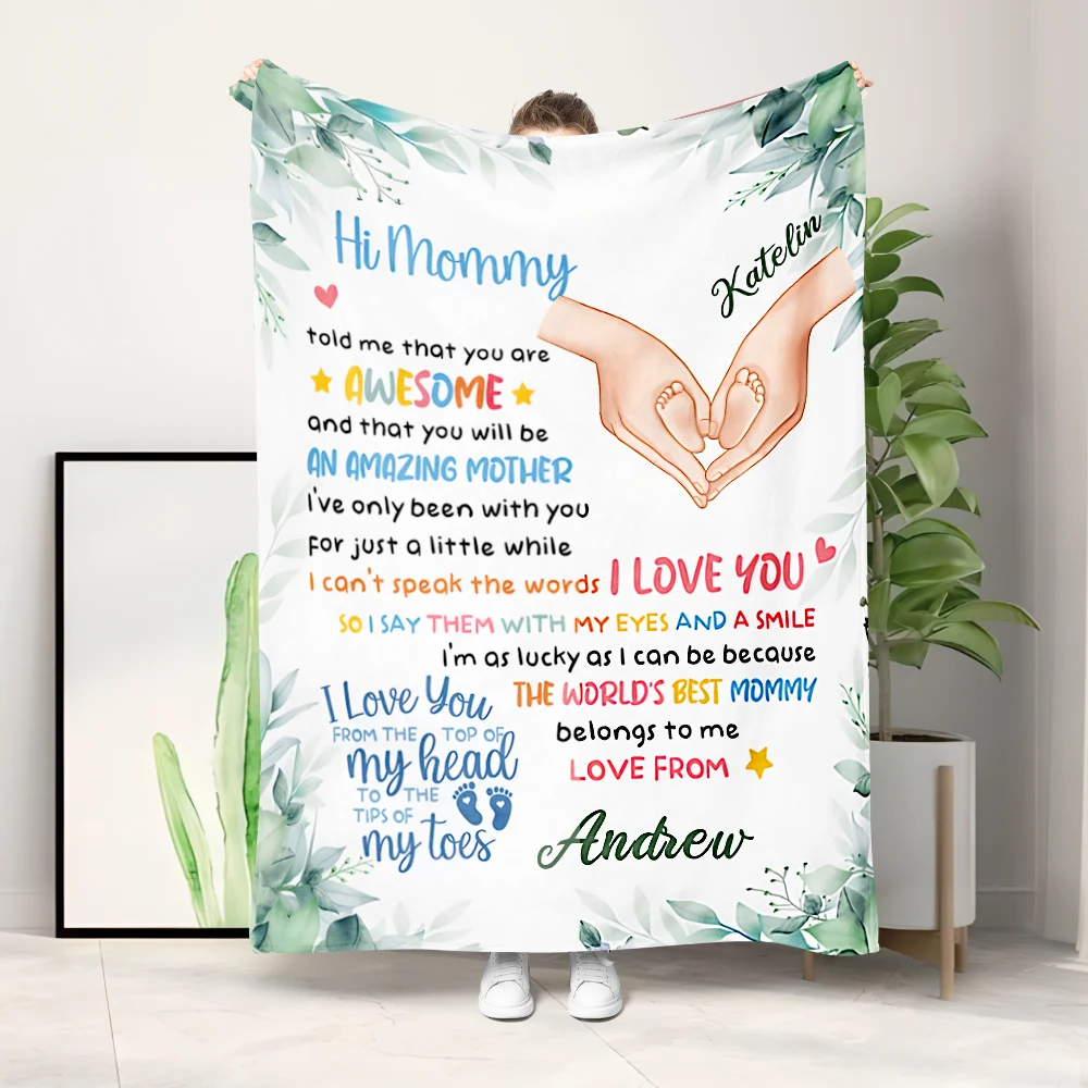 Custom Blanket Personalized Kids Gifts | Makemesurprise®