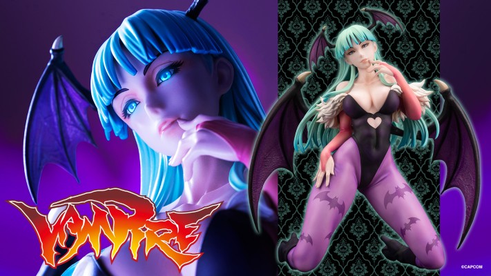 コトブキヤ 1/7 ヴァンパイア DARKSTALKERS モリガン Kotobukiya - Darkstalkers Morrigan Aensland 1/7 Complete Figure