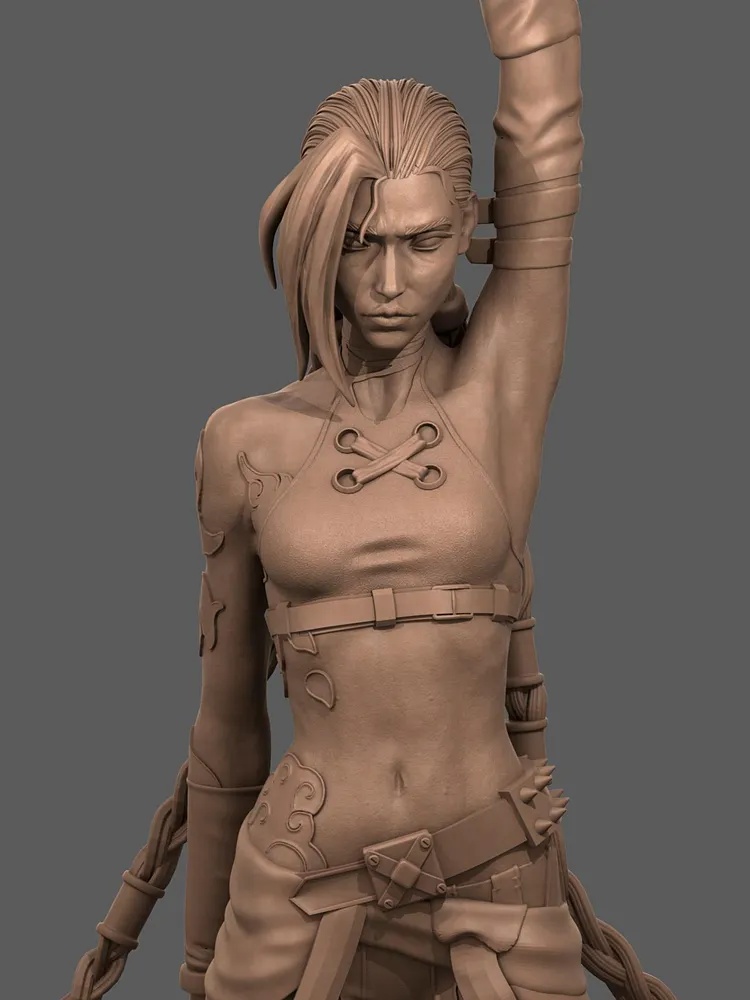 pornhint Pornhint Arcane Jinx 3D Printable STL File Ð League of Legends Figure (+18 Variant Included) Bundle